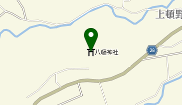 八幡神社の地図画像