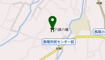 八旗八幡の地図画像
