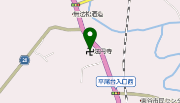 法円寺の地図画像