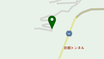 京都峠の地図画像