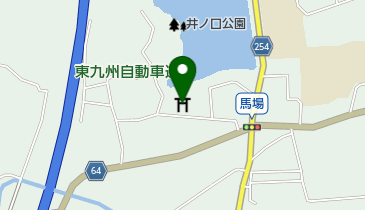 宇原神社の地図画像