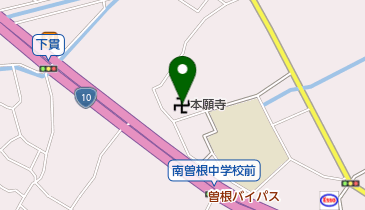 本願寺の地図画像