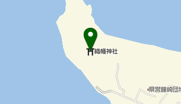 織幡神社の地図画像