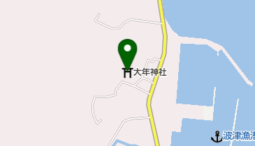 大年神社の地図画像