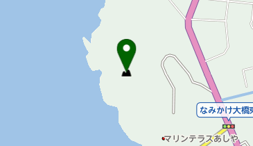 魚見山の地図画像