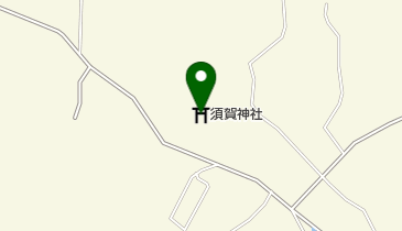 須賀神社の地図画像
