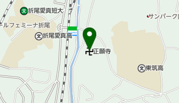 正願寺の地図画像