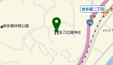 金刀比羅神社の地図画像