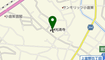 光清寺の地図画像