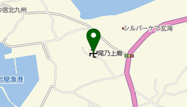 尾乃上廟の地図画像