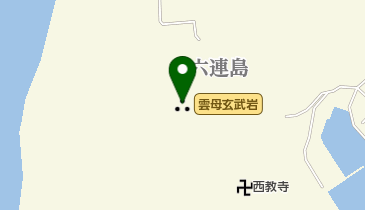 雲母玄武岩の地図画像