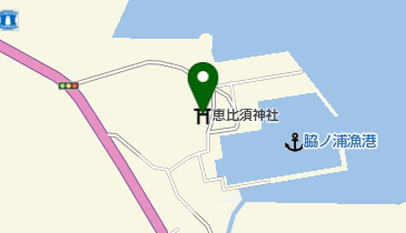 恵比須神社の地図画像