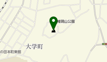 権現山の地図画像