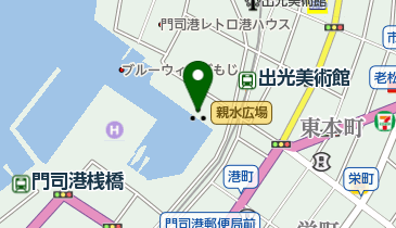 親水広場の地図画像