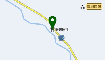 提鶴神社の地図画像