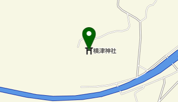 横津神社の地図画像