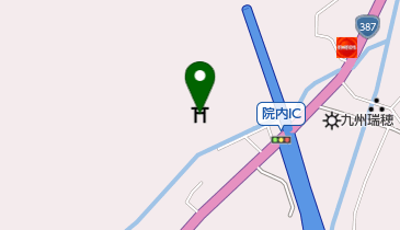 香下神社の地図画像