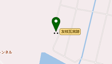 友枝瓦窯跡の地図画像
