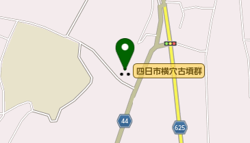 四日市横穴古墳群の地図画像