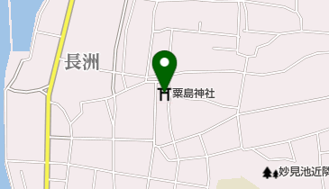 粟島神社の地図画像