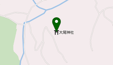 大尾神社の地図画像