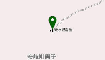 走水観音堂の地図画像