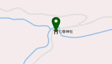 七巻神社の地図画像