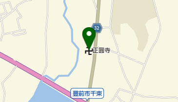 正圓寺の地図画像