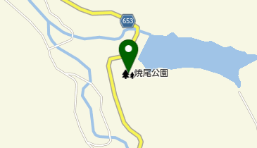 焼尾公園の地図画像