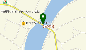 沖の旦橋の地図画像