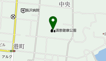 須恵健康公園の地図画像