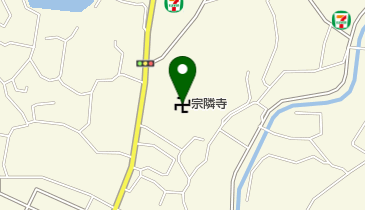 宗隣寺の地図画像