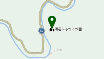 河辺ふるさと公園の地図画像