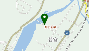 畑の前橋の地図画像