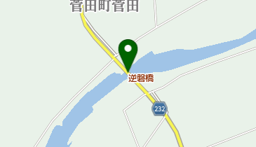逆磐橋の地図画像