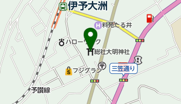 総社大明神社の地図画像