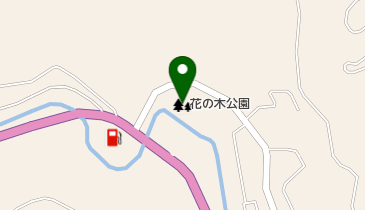 花の木公園の地図画像