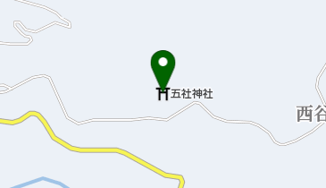 五社神社の地図画像