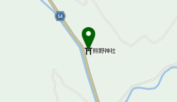 熊野神社の地図画像