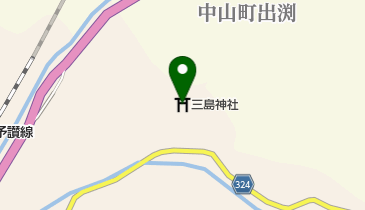 三島神社の地図画像