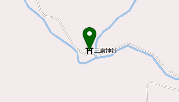 三島神社の地図画像