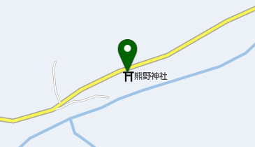 熊野神社の地図画像