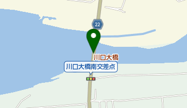 川口大橋の地図画像