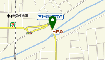 市坪橋の地図画像