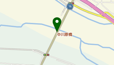 中川原橋の地図画像