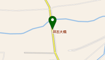 拜志大橋の地図画像