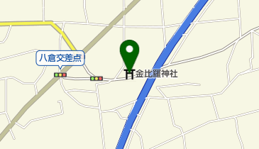 金比羅神社の地図画像