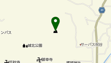 御幸寺山の地図画像