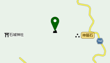 石城山の地図画像