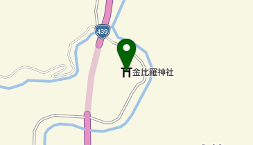 金比羅神社の地図画像